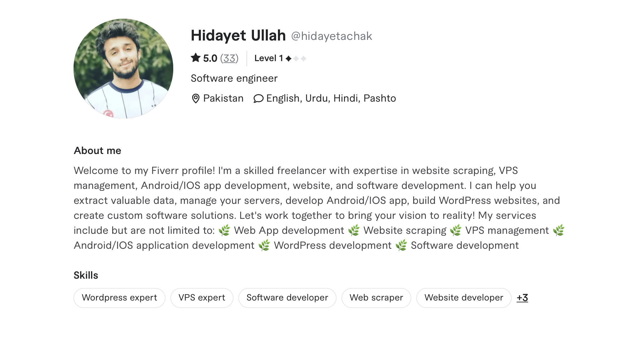 Fiverr Projects